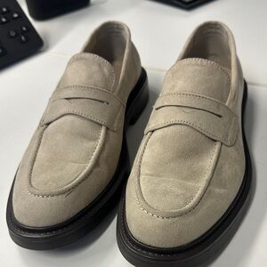 H&M Men's Light Tan Suede Loafers